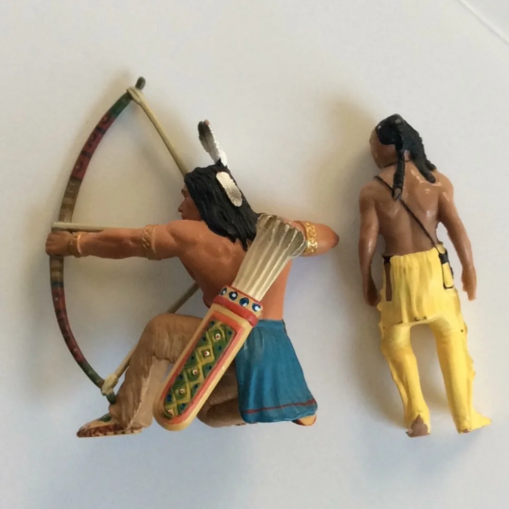 LDD Ammon native stripling warrior figures Vintage